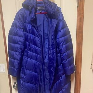 Lands' End Women's Vibrant Blue Puffer Jacket